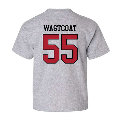 BSU - NCAA Football : Noah Wastcoat - Classic Shersey Youth T-Shirt-1