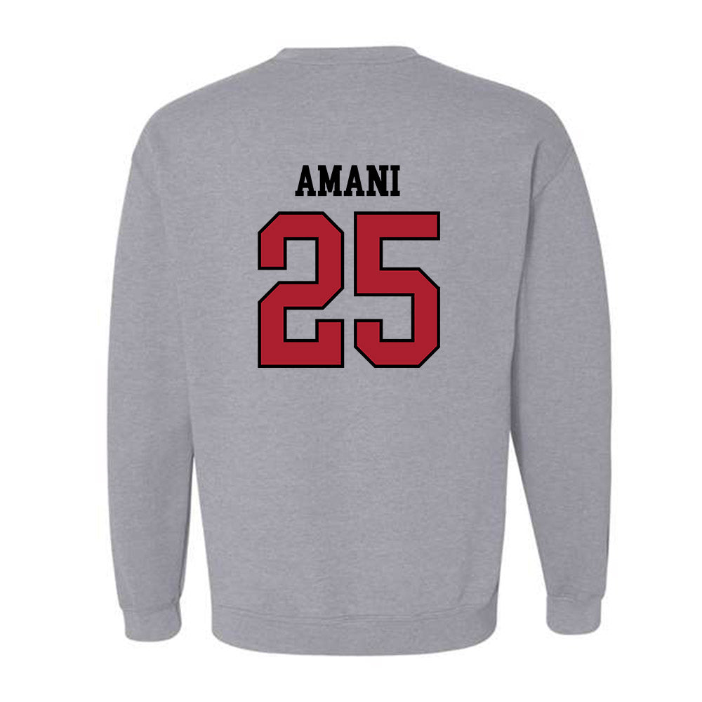 BSU - NCAA Men's Soccer : Francois Amani - Classic Shersey Crewneck Sweatshirt-1