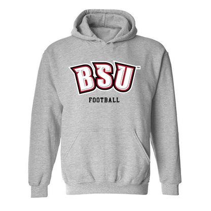 BSU - NCAA Football : Mike Wynn - Classic Shersey Hooded Sweatshirt-0