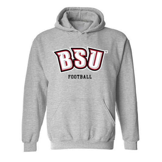 BSU - NCAA Football : Mike Wynn - Classic Shersey Hooded Sweatshirt-0