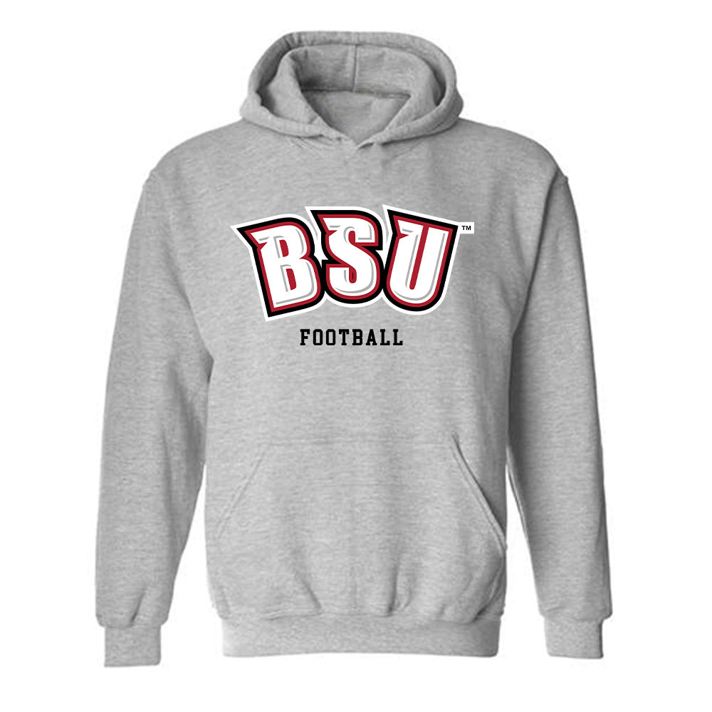 BSU - NCAA Football : Matt Connerty - Classic Shersey Hooded Sweatshirt-0