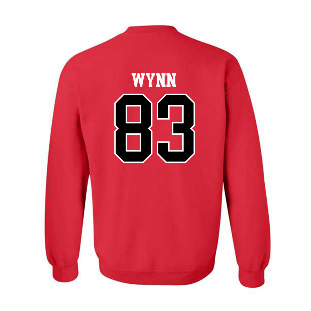 BSU - NCAA Football : Mike Wynn - Classic Shersey Crewneck Sweatshirt-1