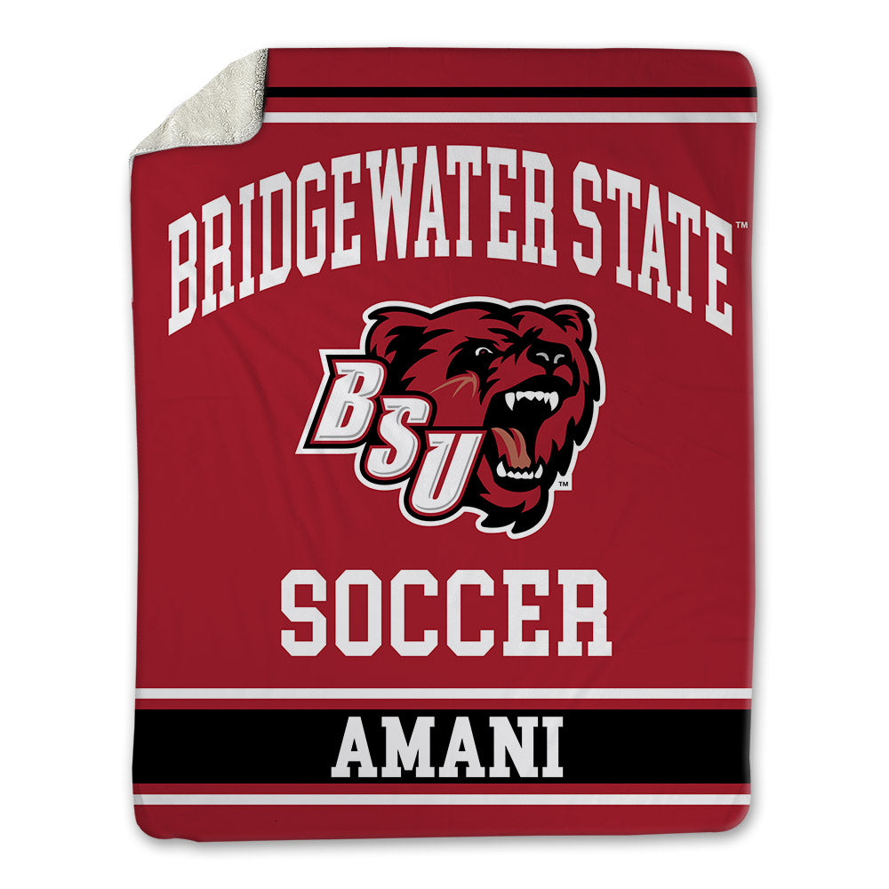 BSU - NCAA Men's Soccer : Francois Amani - Blanket-0