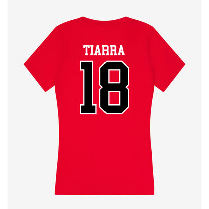 BSU - NCAA Football : Davis Tiarra - Classic Shersey Women's V-Neck T-Shirt-1