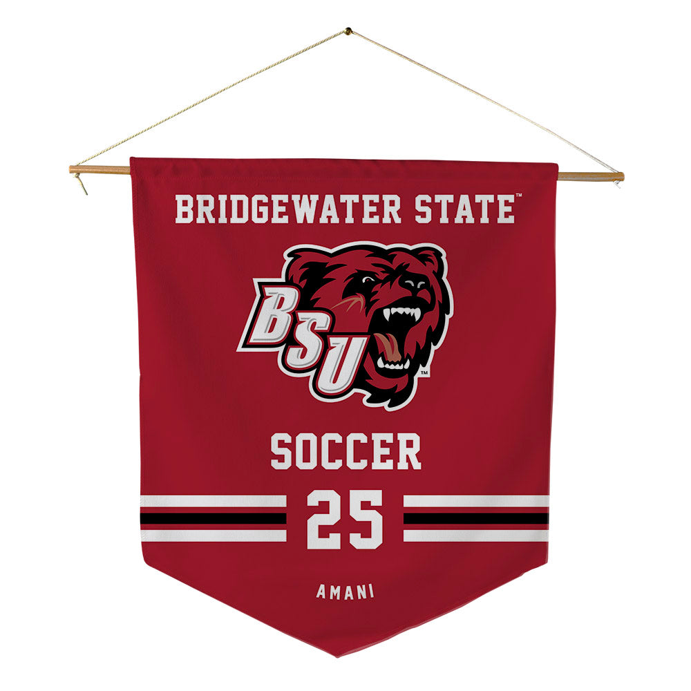 BSU - NCAA Men's Soccer : Francois Amani - Pennant - 18" x 21"-0