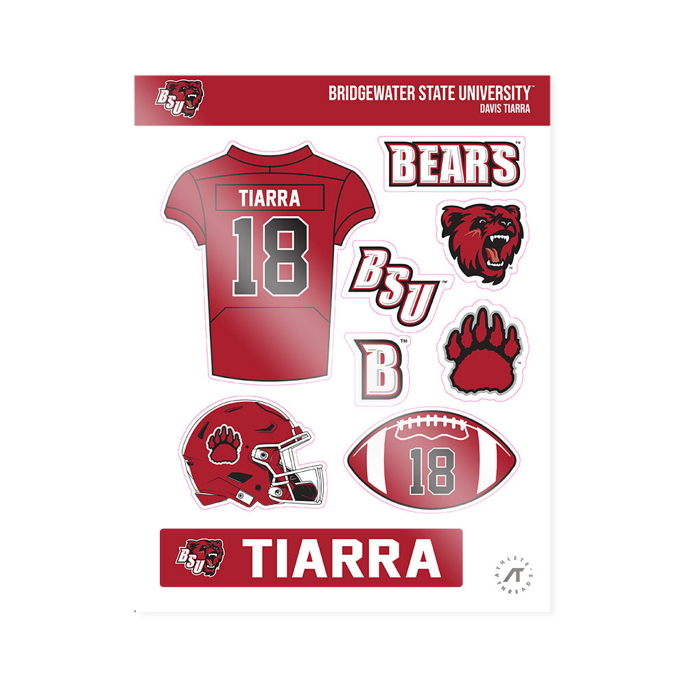 BSU - NCAA Football : Davis Tiarra - Sticker Sheet-0
