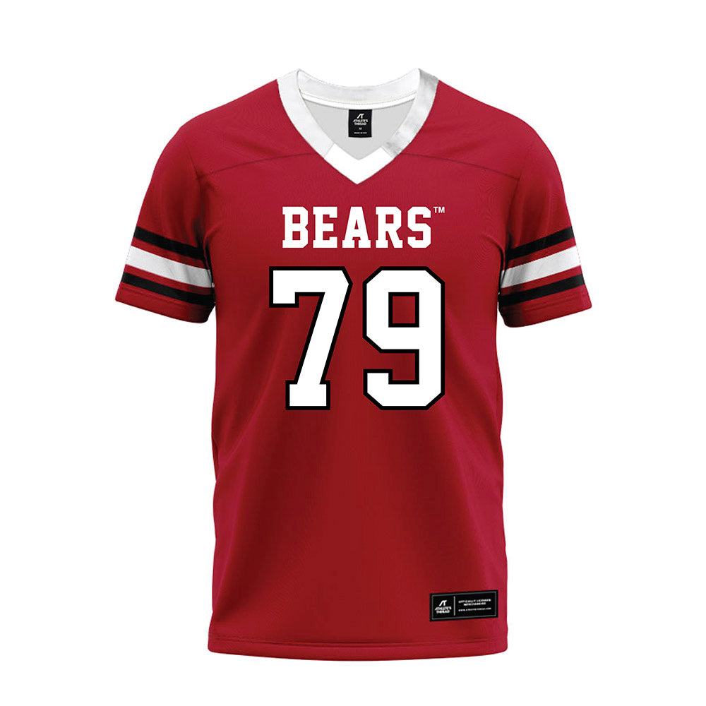 BSU - NCAA Football : Blake Czyzyk - Red Premium Football Jersey-0