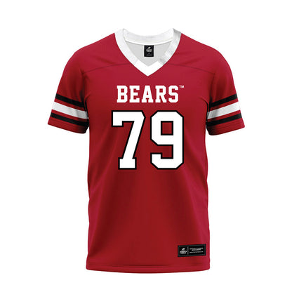 BSU - NCAA Football : Blake Czyzyk - Red Premium Football Jersey-0