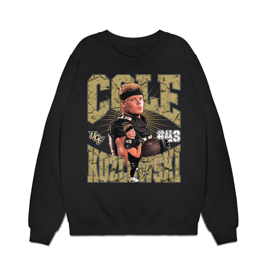 Central Florida - NCAA Football : Cole Kozlowski - Collage Premium Crewneck Sweatshirt-0