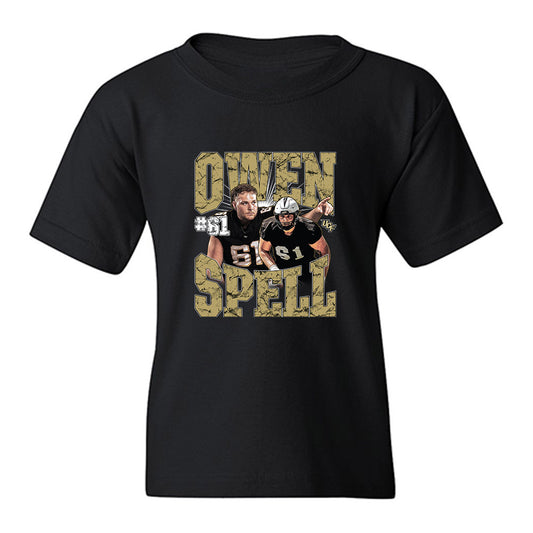 Central Florida - NCAA Football : Owen Spell - Collage Youth T-Shirt-0