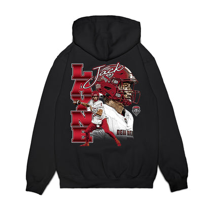 New Mexico - NCAA Football : Jack Layne - Graphic Premium Hooded Sweatshirt-1