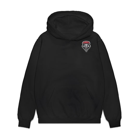 New Mexico - NCAA Football : Jack Layne - Graphic Premium Hooded Sweatshirt-0