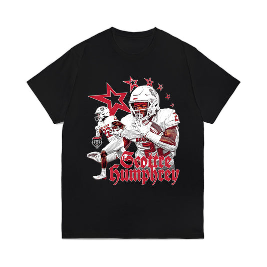 New Mexico - NCAA Football : Scottre Humphrey - Graphic Comfort Colors T-Shirt-0