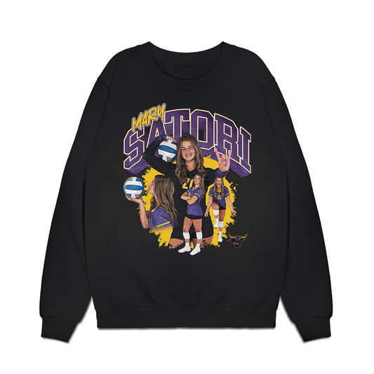 Minn. St. - NCAA Women's Volleyball : Mary Satori - Collage Premium Crewneck Sweatshirt-0