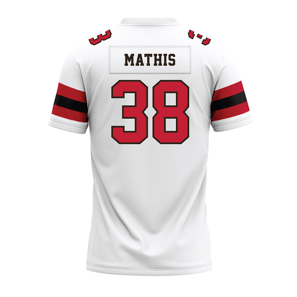 Georgia - NCAA Football : Brandon Mathis - White Premium Football Jersey-1