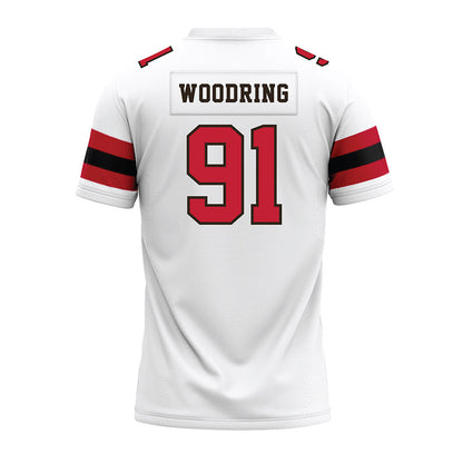 Georgia - NCAA Football : Peyton Woodring - White Premium Football Jersey-1