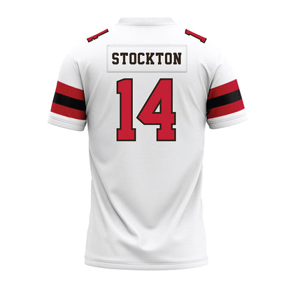 Georgia - NCAA Football : Gunner Stockton - White Premium Football Jersey-1