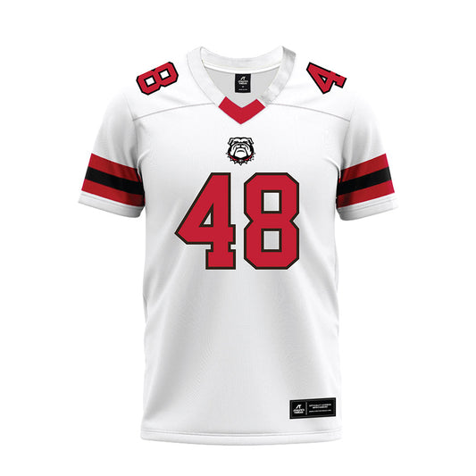 Georgia - NCAA Football : Duncan Carpenter - White Premium Football Jersey-0