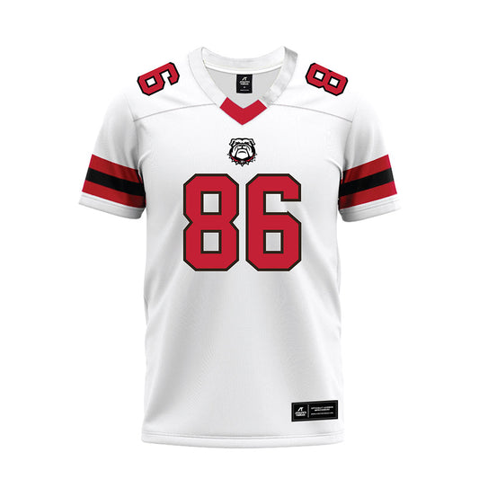 Georgia - NCAA Football : Dillon Bell - White Premium Football Jersey-0