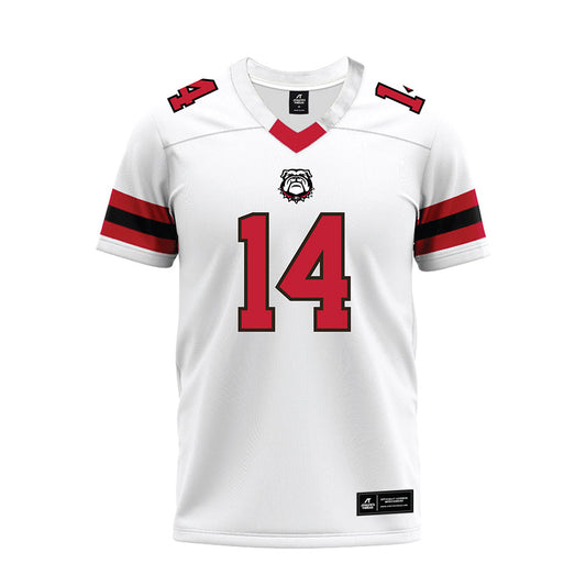 Georgia - NCAA Football : adrian maddox - White Premium Football Jersey-0