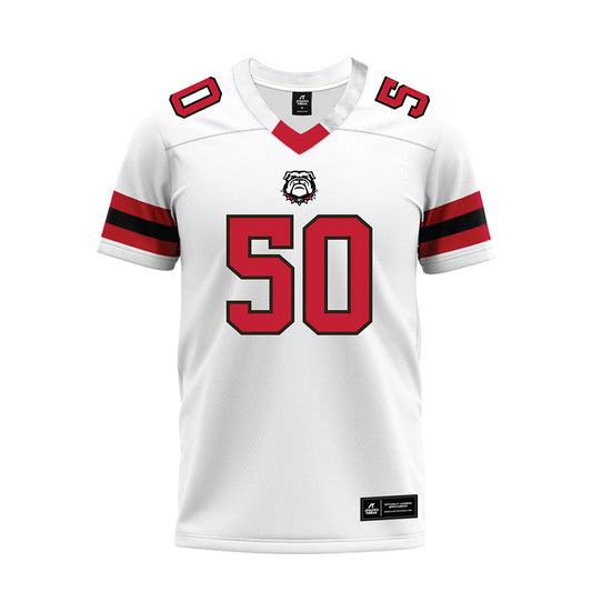 Georgia - NCAA Football : Cortez Smith II - White Premium Football Jersey-0