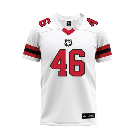 Georgia - NCAA Football : Danny Curran - White Premium Football Jersey-0