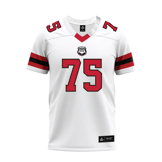 Georgia - NCAA Football : Mason Short - White Premium Football Jersey-0