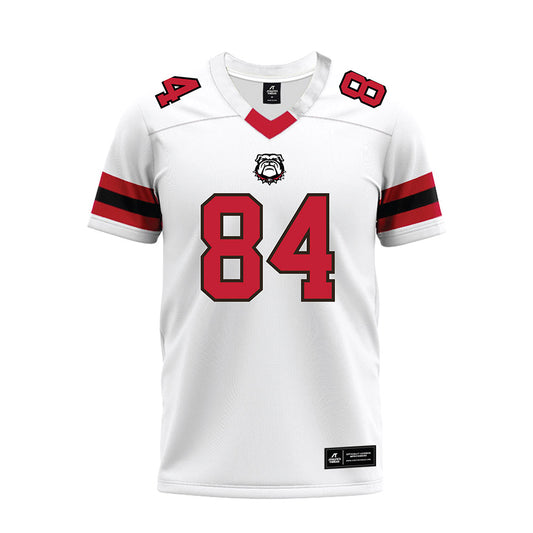 Georgia - NCAA Football : Landon Roldan - White Premium Football Jersey-0