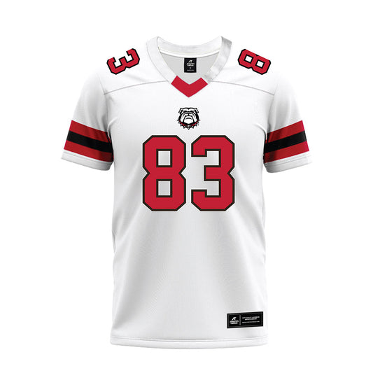 Georgia - NCAA Football : Cole Speer - White Premium Football Jersey-0