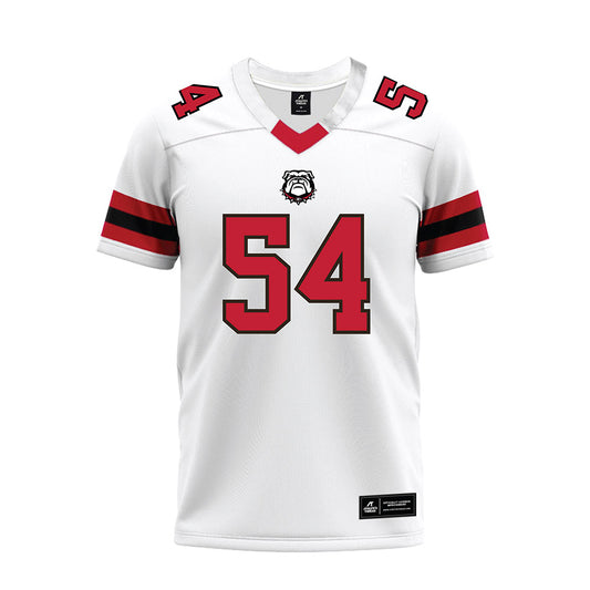 Georgia - NCAA Football : Waltclaire Flynn - White Premium Football Jersey-0