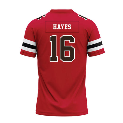 Georgia - NCAA Football : Mo Hayes - Red Premium Football Jersey-1