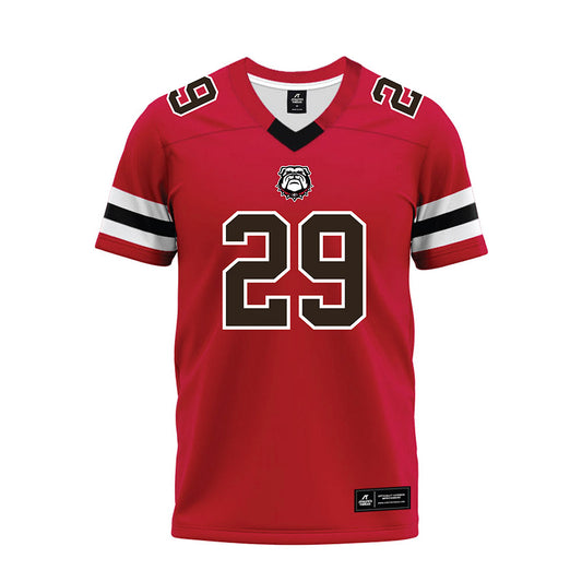 Georgia - NCAA Football : Isaiah Gibson - Red Premium Football Jersey-0