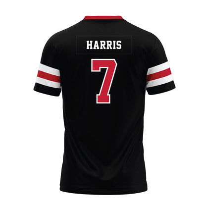Georgia - NCAA Football : Daniel Harris - Black Premium Football Jersey-1