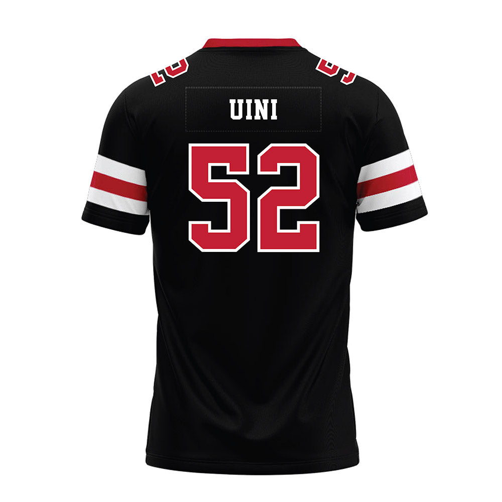 Georgia - NCAA Football : Michael Uini - Black Premium Football Jersey-1