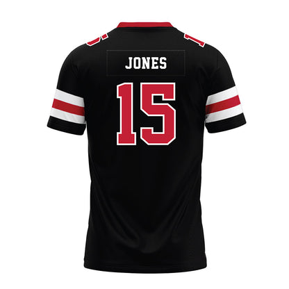 Georgia - NCAA Football : Demello Jones - Black Premium Football Jersey-1
