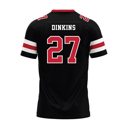 Georgia - NCAA Football : Rasean Dinkins - Black Premium Football Jersey-1