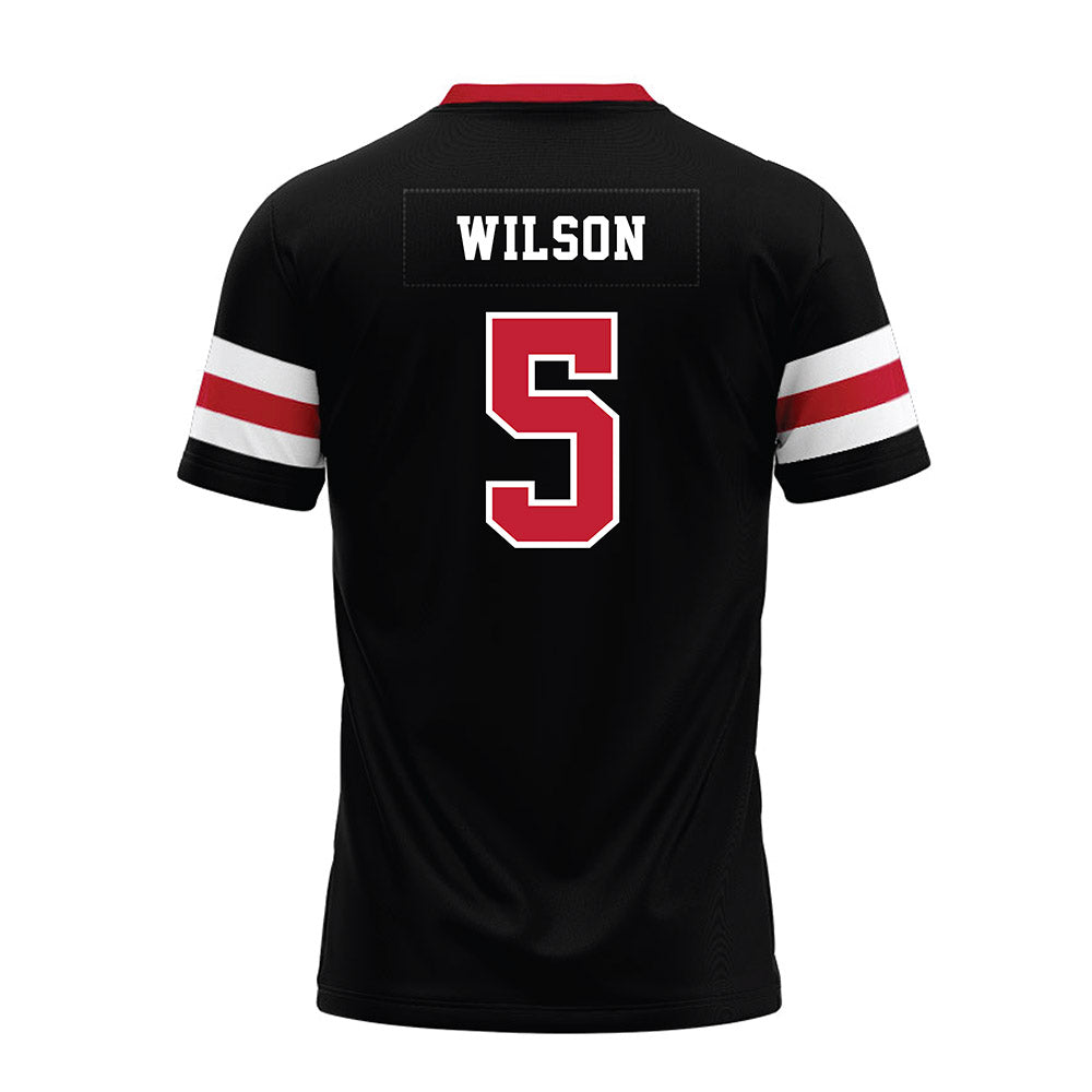 Georgia - NCAA Football : Raylen Wilson - Black Premium Football Jersey-1