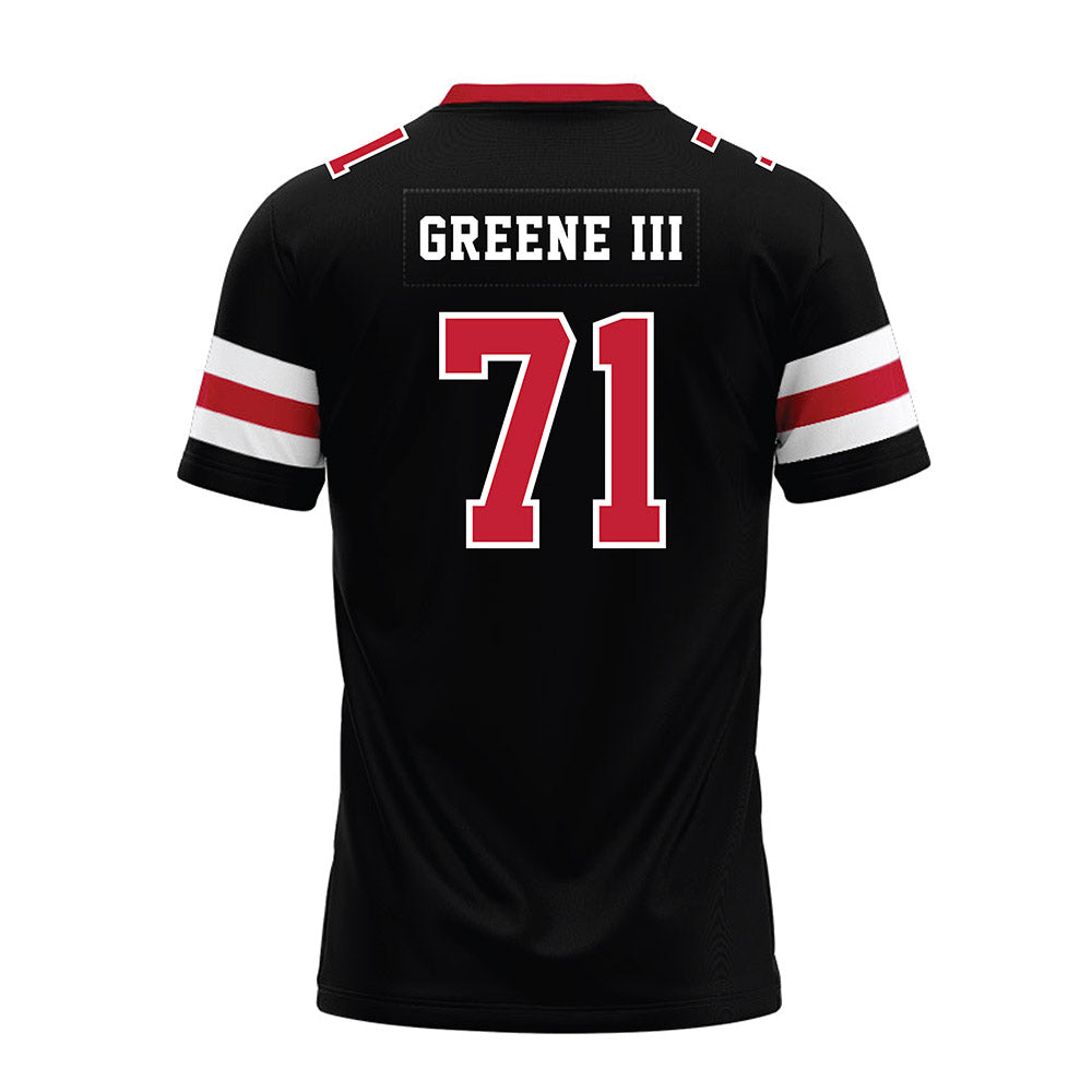 Georgia - NCAA Football : Earnest Greene III - Black Premium Football Jersey-1