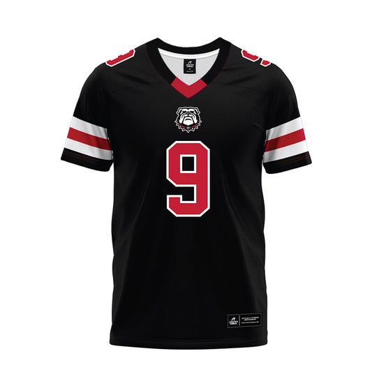 Georgia - NCAA Football : Chris Cole - Black Premium Football Jersey-0