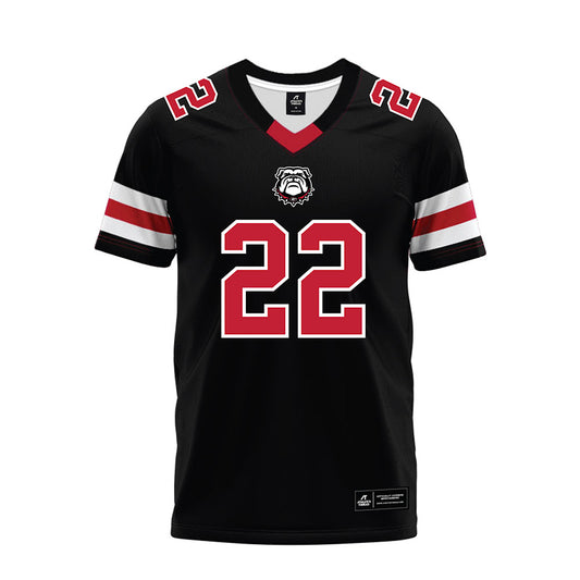 Georgia - NCAA Football : Todd Robinson - Black Premium Football Jersey-0