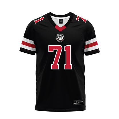 Georgia - NCAA Football : Earnest Greene III - Black Premium Football Jersey-0