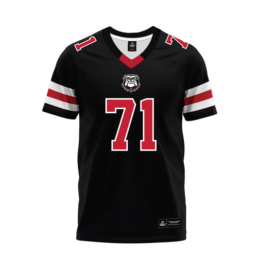 Georgia - NCAA Football : Earnest Greene III - Black Premium Football Jersey-0