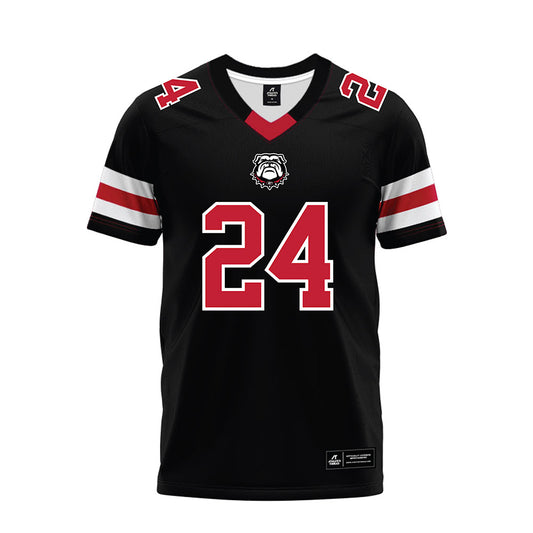 Georgia - NCAA Football : Bo Walker - Black Premium Football Jersey-0