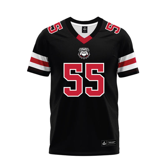 Georgia - NCAA Football : Alexander Cho - Black Premium Football Jersey-0