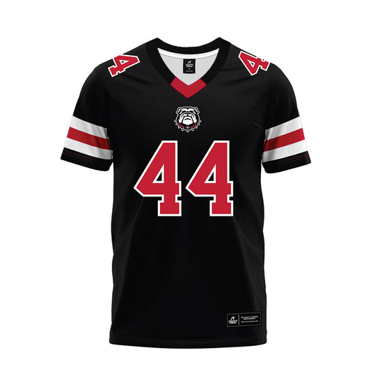 Georgia - NCAA Football : Patrick Hester - Black Premium Football Jersey-0