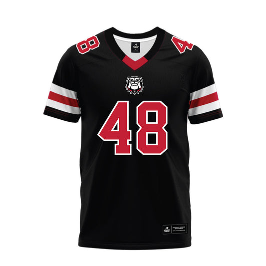 Georgia - NCAA Football : Duncan Carpenter - Black Premium Football Jersey-0