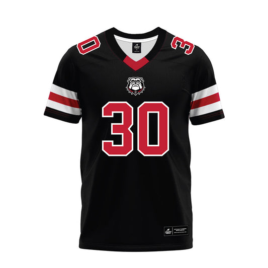 Georgia - NCAA Football : Terrell Foster - Black Premium Football Jersey-0