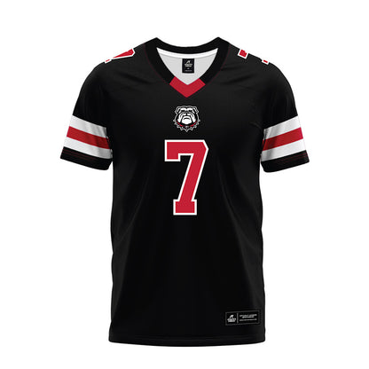 Georgia - NCAA Football : Lawson Luckie - Black Premium Football Jersey-0