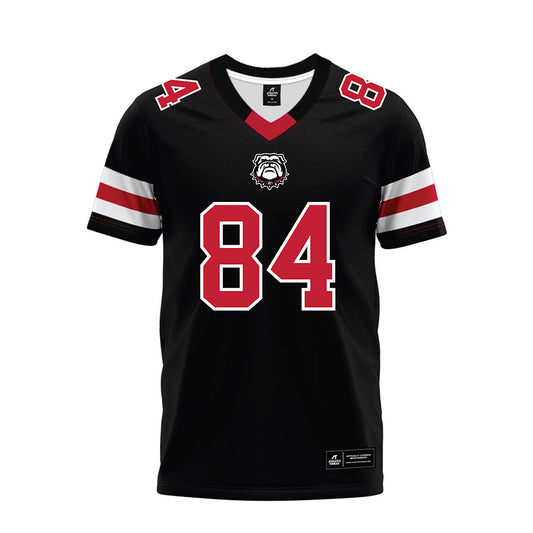 Georgia - NCAA Football : Landon Roldan - Black Premium Football Jersey-0