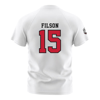 Georgia - NCAA Women's Soccer : Millie Filson - White Soccer Jersey-1